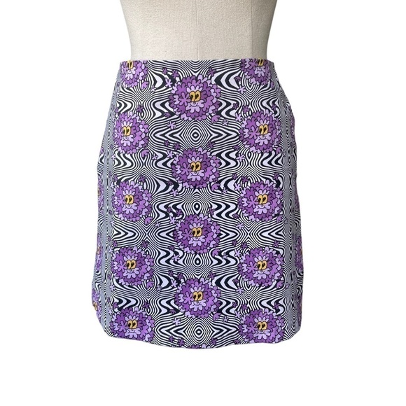 Nooworks Mini Skirt In Haze - Picture 6 of 12